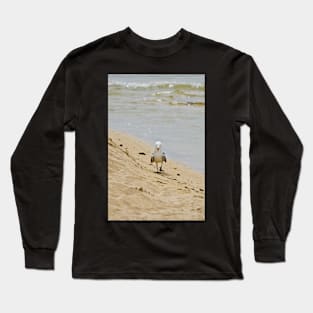 Taking a stroll on the beach Long Sleeve T-Shirt